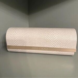 Jimmy Choo Cream Sunglasses Case
